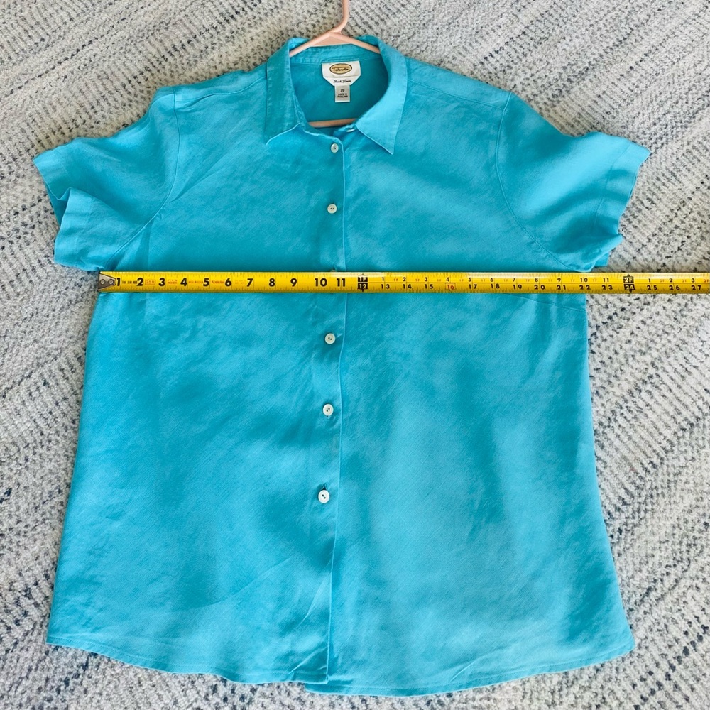 Talbots Fresh Linen Top - Picture 7 of 7